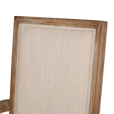 Set Of 4 Maria French Country Wood Upholstered Dining Chairs - Christopher Knight Home 8 Set Of 4 Maria French Country Wood Upholstered Dining Chairs - Christopher Knight Home - Image 8