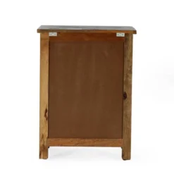 Greenler Boho Handcrafted 2 Door Wood Sideboard Natural/Multi Colored - Christopher Knight Home -Living Furniture GUEST a8df8ac1 1192 49b0 b7f9 f9f3b406111a