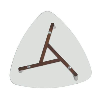 Wasco Mid-Century Modern Coffee Table With Glass Top - Christopher Knight Home 3 Wasco Mid-Century Modern Coffee Table With Glass Top - Christopher Knight Home - Image 3