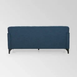 Postwick Contemporary Tufted Sofa Navy Blue - Christopher Knight Home -Living Furniture GUEST aefafba9 5531 4406 8b9e 47507f2a7a99