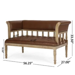 Loyning Traditional Upholstered Tufted Loveseat - Christopher Knight Home 19 Loyning Traditional Upholstered Tufted Loveseat - Christopher Knight Home -Living Furniture GUEST b173287e e012 4162 806e 78f7a0cd2938