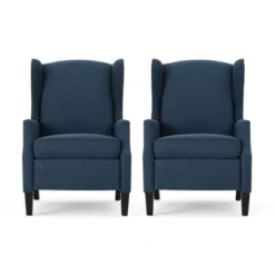 Set Of 2 Wescott Contemporary Fabric Recliners - Christopher Knight Home 35 Set Of 2 Wescott Contemporary Fabric Recliners - Christopher Knight Home -Living Furniture GUEST b1877332 b797 4492 b9b9 c612b3e3d773