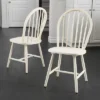 Set Of 2 Countryside High Back Spindle Dining Chair Cream - Christopher Knight Home