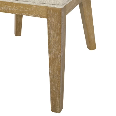 Christopher Knight Home Camas Contemporary Upholstered Wood Dining Chairs (Set Of 2) 4 Christopher Knight Home Camas Contemporary Upholstered Wood Dining Chairs (Set Of 2) - Image 4