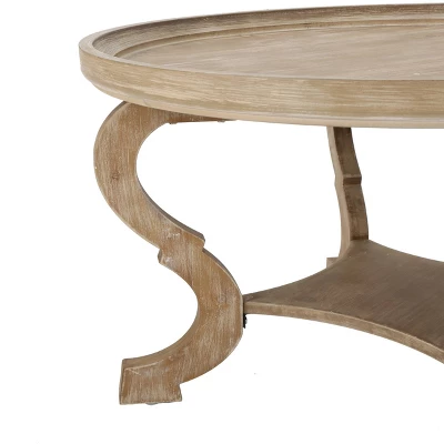 Althea Circular Coffee Table - Christopher Knight Home 2 Althea Circular Coffee Table - Christopher Knight Home - Image 2