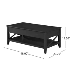 Decatur Farmhouse Lift Top Coffee Table - Christopher Knight Home -Living Furniture GUEST b3988073 b425 4e1e a56a a664f1ee4160