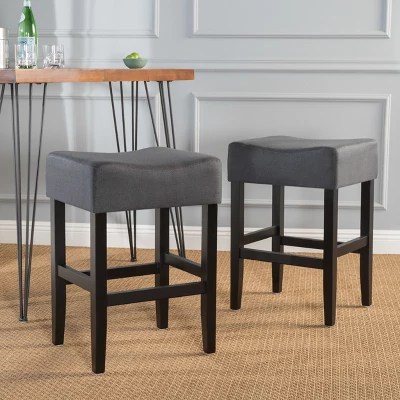 Set Of 2 Portman Backless Counter Height Barstools - Christopher Knight Home 1 Set Of 2 Portman Backless Counter Height Barstools - Christopher Knight Home