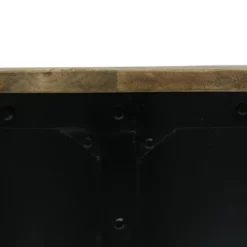 Opheim Industrial Handcrafted Mango Wood Side Table Natural/Black - Christopher Knight Home 7 Opheim Industrial Handcrafted Mango Wood Side Table Natural/Black - Christopher Knight Home -Living Furniture GUEST b67ac106 ff11 464e 96f5 711b75f189d5