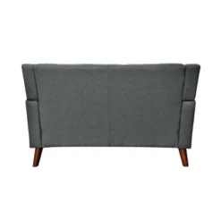 Candace Mid Century Modern Loveseat Dark Gray - Christopher Knight Home -Living Furniture GUEST b6853786 8e26 49fd bd7a 04efb1e6319b