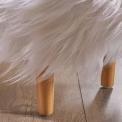 Levi Furry Yak Ottoman - Christopher Knight Home 10 Levi Furry Yak Ottoman - Christopher Knight Home -Living Furniture GUEST b7db69cd 3979 4373 bff3 2eabeb26ff7d