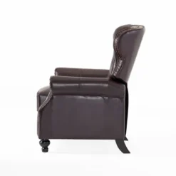 Walder Bonded Leather Press-Back Recliner Club Chair Brown - Christopher Knight Home 15 Walder Bonded Leather Press-Back Recliner Club Chair Brown - Christopher Knight Home -Living Furniture GUEST b838a921 9773 46a2 8bea 71217fd91c10
