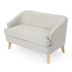 Sheena Mid Century Modern Loveseat - Christopher Knight Home -Living Furniture GUEST b9801ab1 dd5a 438c a916 533789093802