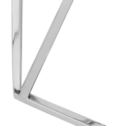 Cowger Rustic Glam Handcrafted Mango Wood Side Table Walnut/Polished Nickel - Christopher Knight Home -Living Furniture GUEST b9d19a9c dd2d 4850 8764 9c4258ba8786