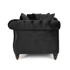 Houck Modern Glam Tufted Velvet Tete-A-Tete Chaise Lounge With Accent Pillows - Christopher Knight Home 13 Houck Modern Glam Tufted Velvet Tete-A-Tete Chaise Lounge With Accent Pillows - Christopher Knight Home -Living Furniture GUEST b9fc1ec5 1274 4ca1 b9c9 f9846e8d0a95