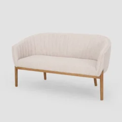 Galena Mid-Century Loveseat - Christopher Knight Home -Living Furniture GUEST ba14985b e1e4 4944 a725 3d3ee28a4c00