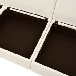 Christopher Knight Home Moloney Modular Sectional Sofa With Double Layer Seat Cushions And Storage -Living Furniture GUEST baa76951 715e 4360 aad5 3d74ca71adc9 1