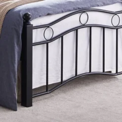 Twin Bouvardia Contemporary Iron Bed Black - Christopher Knight Home 9 Twin Bouvardia Contemporary Iron Bed Black - Christopher Knight Home -Living Furniture GUEST bb0aa064 2bfc 44e1 984d b00e04401ac3