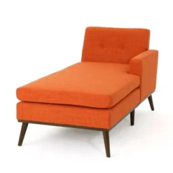 Stormi Mid-Century Modern Fabric Chaise Lounge - Christopher Knight Home 9 Stormi Mid-Century Modern Fabric Chaise Lounge - Christopher Knight Home -Living Furniture GUEST bb452e37 1909 419e 9189 24efc2a92cc4