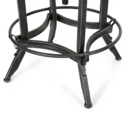 2pc Farmdale Industrial Firwood Adjustable Height Swivel Counter Height Barstools Antique Natural/Pewter - Christopher Knight Home 15 2pc Farmdale Industrial Firwood Adjustable Height Swivel Counter Height Barstools Antique Natural/Pewter - Christopher Knight Home -Living Furniture GUEST bbd5f51a c391 4c34 ba82 734baadc6ab1
