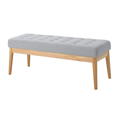 Saxon Upholstered Bench - Christopher Knight Home 5 Saxon Upholstered Bench - Christopher Knight Home - Image 5