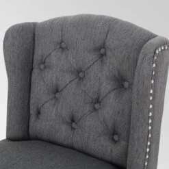 Set Of 2 Foxcroft Wingback Counter Height Barstools - Christopher Knight Home -Living Furniture GUEST bc29130b 1ad4 4bef b80b 334f9053d7bd