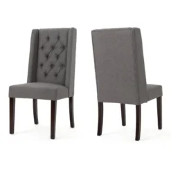 Set Of 2 Blythe Tufted Dining Chairs - Christopher Knight Home 16 Set Of 2 Blythe Tufted Dining Chairs - Christopher Knight Home -Living Furniture GUEST bc578a41 adbf 4e74 a2fe e4f62cc086dc