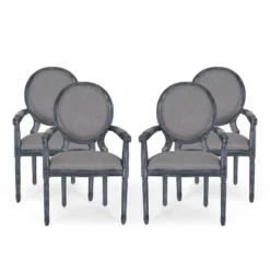 Set Of 4 Judith French Country Wood Upholstered Dining Chairs - Christopher Knight Home 26 Set Of 4 Judith French Country Wood Upholstered Dining Chairs - Christopher Knight Home -Living Furniture GUEST be6087e5 abe1 4f1d 8eba 9d289ae30dfe
