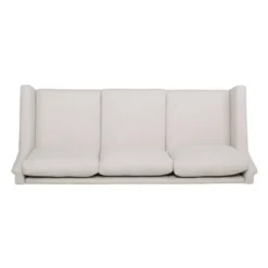 Dupont Contemporary 3 Seater Fabric Sofa - Christopher Knight Home -Living Furniture GUEST c08c95bc 5bc3 4160 b2a4 3d3a165402f8