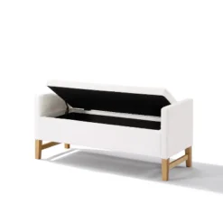 Christopher Knight Home Escoffier Modern Boucle Upholstered Storage Ottoman -Living Furniture GUEST c2345ebc a3a4 491f a82c 6e1681e23369