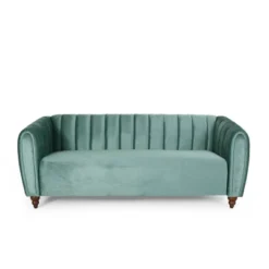 Richland Modern Glam Velvet Channel Stitch 3 Seater Sofa - Christopher Knight Home 17 Richland Modern Glam Velvet Channel Stitch 3 Seater Sofa - Christopher Knight Home -Living Furniture GUEST c28eda81 9826 4fe0 b800 b08e99b74f24