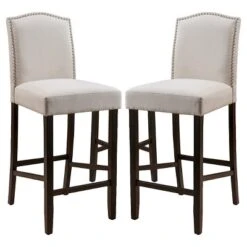 Logan 30.5" Barstool Set 2ct - Christopher Knight Home -Living Furniture GUEST c293c620 8fd8 4bf0 a1ad 64e895c59c0f