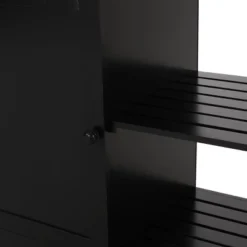 Telfair Kitchen Cart With Wheels - Christopher Knight Home -Living Furniture GUEST c2c20809 f80d 4656 8189 033b48fa3e75