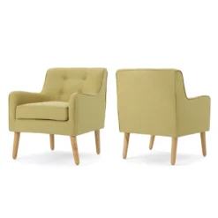 Set Of 2 Felicity Mid-Century Armchairs - Christopher Knight Home -Living Furniture GUEST c404c38c b1d3 429c 94cc 41c2f6558203