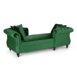 Houck Modern Glam Tufted Velvet Tete-A-Tete Chaise Lounge With Accent Pillows - Christopher Knight Home 20 Houck Modern Glam Tufted Velvet Tete-A-Tete Chaise Lounge With Accent Pillows - Christopher Knight Home -Living Furniture GUEST c481f697 d99b 4239 bbbb 292344f2926e