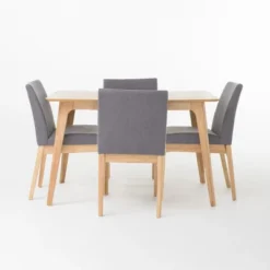 5pc Kwame 50" Dining Set - Christopher Knight Home 11 5pc Kwame 50" Dining Set - Christopher Knight Home -Living Furniture GUEST c5463544 f366 4dcc 8588 b97efa73dcd7
