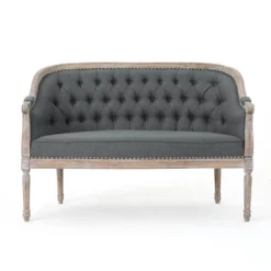 Faye Classical Tufted Loveseat - Christopher Knight Home -Living Furniture GUEST c720d65e f3e7 4e43 8b5c 7e0b74e95de7