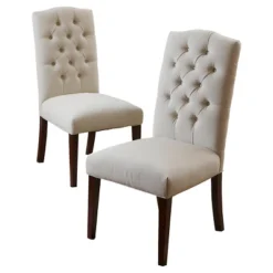 Set Of 2 Crown Top Dining Chairs - Christopher Knight Home -Living Furniture GUEST c7b0a348 8e33 41e2 a193 02f7710ac533