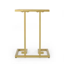 Hickson Modern Glam C Shaped End Table Gold - Christopher Knight Home 13 Hickson Modern Glam C Shaped End Table Gold - Christopher Knight Home -Living Furniture GUEST c7e90abd 2488 4802 8ef4 fa544e46e643