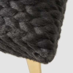 Capernaum Faux Fur Bench - Christopher Knight Home -Living Furniture GUEST c8935a82 622c 4031 8cbc 4e5c438ce2c3