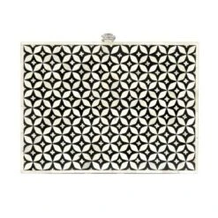 Benewah Handcrafted Boho 3 Drawer Mango Wood Nightstand Dark Walnut/Black/White - Christopher Knight Home -Living Furniture GUEST c8ea3c99 d270 4d34 9835 b5edf2e7e7db