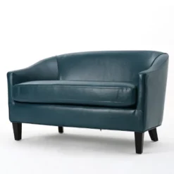 Justine Faux Leather Loveseat - Christopher Knight Home 13 Justine Faux Leather Loveseat - Christopher Knight Home -Living Furniture GUEST c9ac9d6b 8700 4b64 8f06 e29c87636b8c