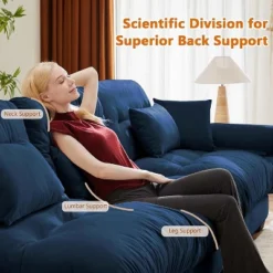 Christopher Knight Home Bernal 93.7" Modern 2 Seat Velvet Round Arm Sofa With Pillows 16 Christopher Knight Home Bernal 93.7" Modern 2 Seat Velvet Round Arm Sofa With Pillows -Living Furniture GUEST ca667d3a 3bc1 4abb 878d 7e17122eb268