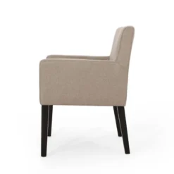 Mcclure Contemporary Upholstered Armchair Taupe/Espresso - Christopher Knight Home 11 Mcclure Contemporary Upholstered Armchair Taupe/Espresso - Christopher Knight Home -Living Furniture GUEST cddb8acc 0320 4731 b25d 959106687964