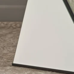 Amiel Geometrical Mirrored Side Table Silver - Christopher Knight Home -Living Furniture GUEST d104e001 4104 4c36 a71a 453d0aafb55a