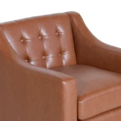 Deanna Contemporary Faux Leather Tufted Accent Chair - Christopher Knight Home 17 Deanna Contemporary Faux Leather Tufted Accent Chair - Christopher Knight Home -Living Furniture GUEST d24f74b7 da7a 499e af55 1251a1ad4707