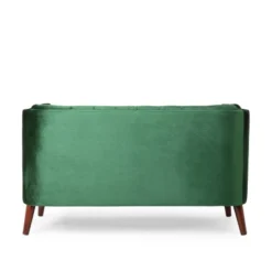 Holasek Contemporary Velvet Upholstered Tufted Loveseat - Christopher Knight Home 15 Holasek Contemporary Velvet Upholstered Tufted Loveseat - Christopher Knight Home -Living Furniture GUEST d2566196 7d86 41c7 9b25 134bf946ad24
