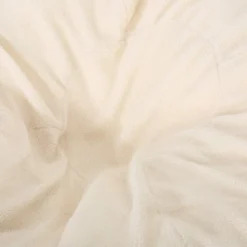 5' Newalla Modern Shearling Bean Bag - Christopher Knight Home -Living Furniture GUEST d31412a1 8766 4dab a613 d455f0983e46