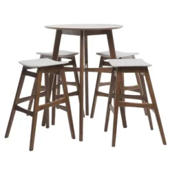 5pc Emmaline 42" Dining Set - Christopher Knight Home 8 5pc Emmaline 42" Dining Set - Christopher Knight Home -Living Furniture GUEST d316fdd8 6f0d 468d 867f b2e7699fea0b