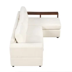 87.4"W Sectional Sofa Couch Set, Upholstered Sofa Chair With Reversible Armrests For Living Room -Christopher Knight Home 21 87.4"W Sectional Sofa Couch Set, Upholstered Sofa Chair With Reversible Armrests For Living Room -Christopher Knight Home -Living Furniture GUEST d34a7f0e e924 4ed7 9aa2 94fc81d06bb9