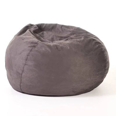 Madison Faux Suede Beanbag 5' - Christopher Knight Home 9 Madison Faux Suede Beanbag 5' - Christopher Knight Home - Image 9